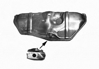VAN WEZEL 3730088 -  Топливный бак